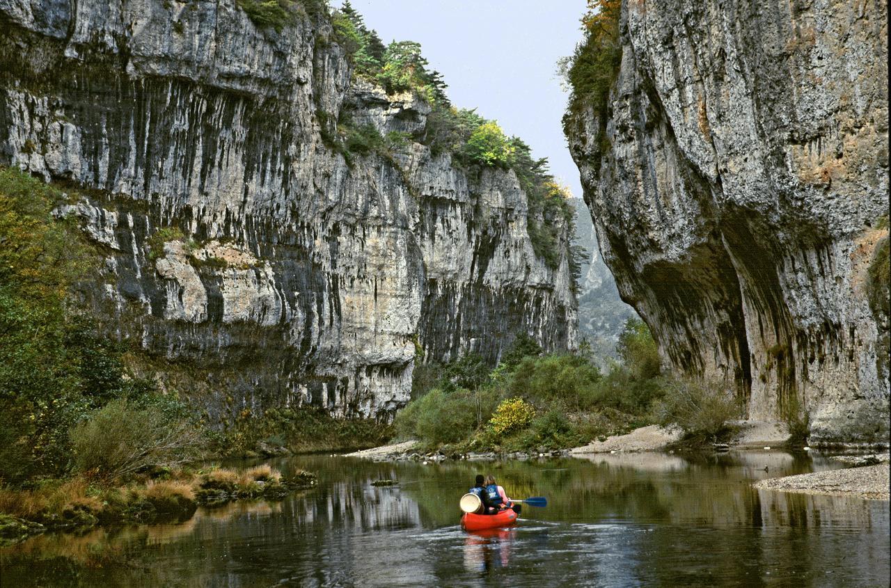 Logis Hotel Restaurant Des Gorges Du Tarn Florac المظهر الخارجي الصورة